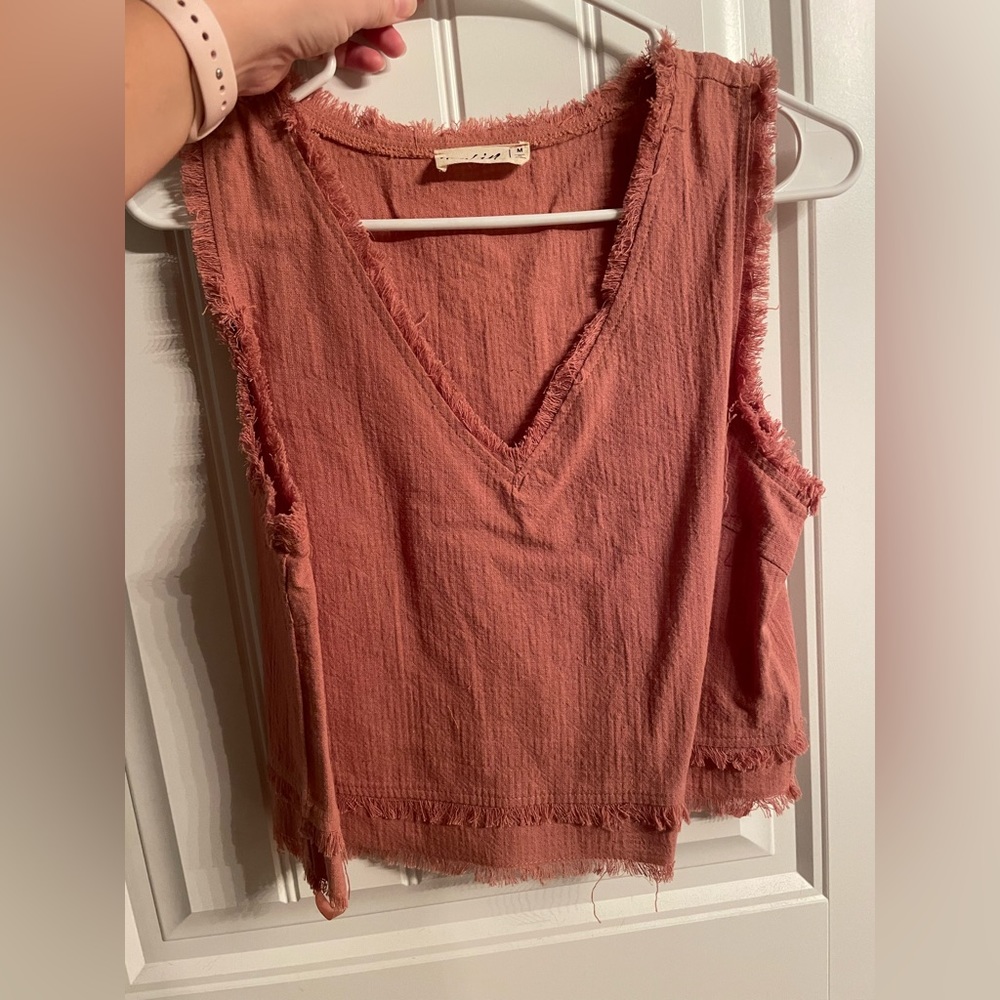 Light pink tank top